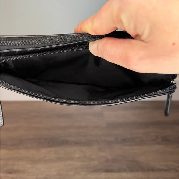 Coach Madison Needlepoint Signature Double Zip Wallet - Picture 10 of 15